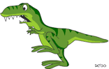 dinosauro corre.gif